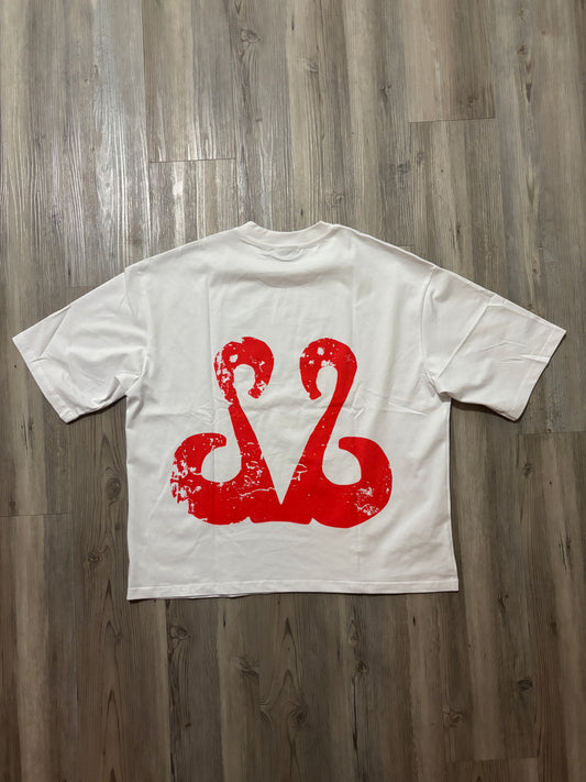 "7.62" RED/WHITE T-SHIRT